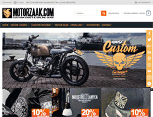 Tablet Screenshot of motorzaak.com